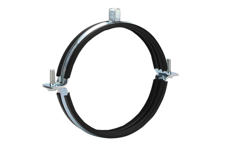 rubber lined pipe clamps